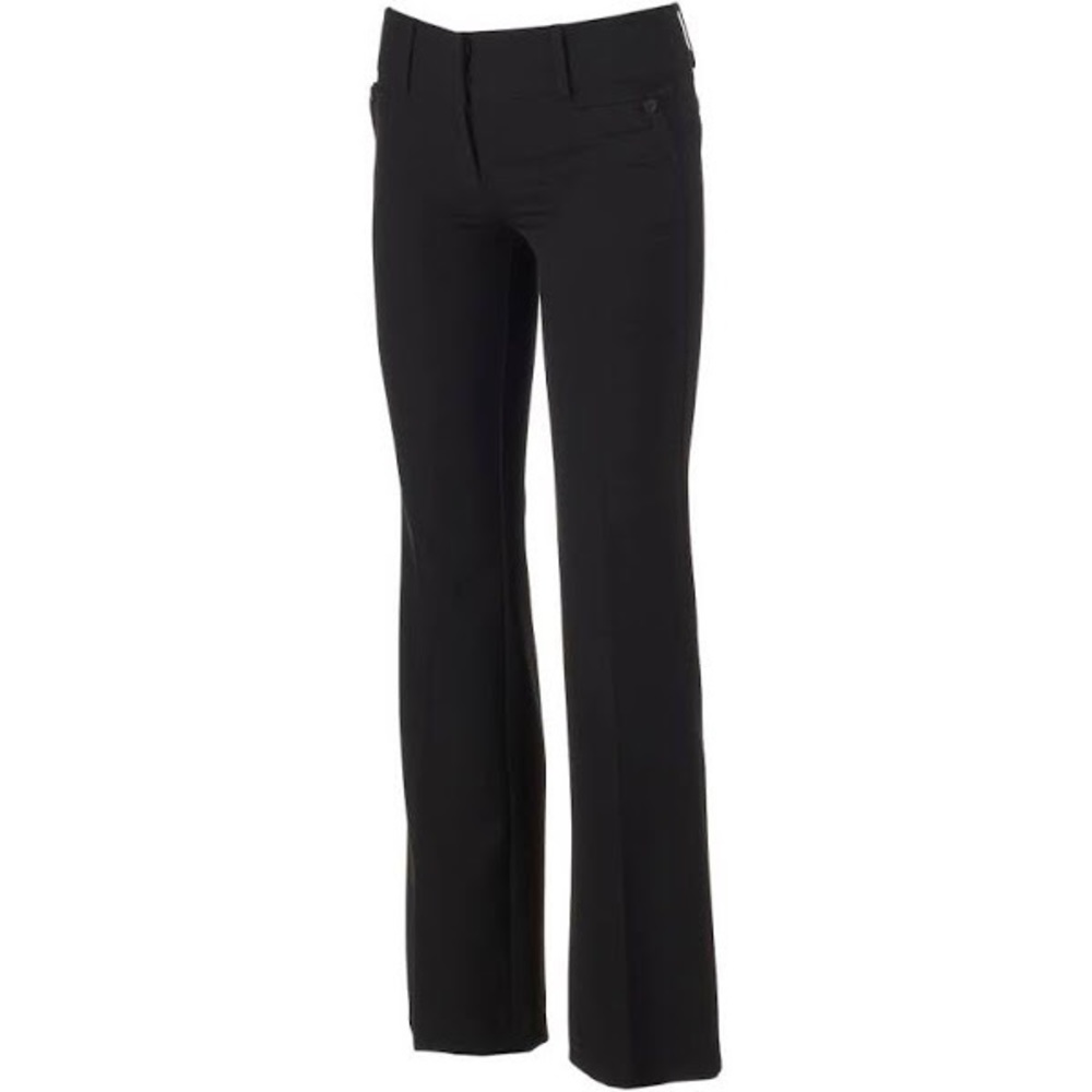 Y2K low rise black pants